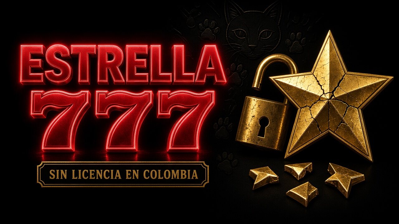 Estrella 777 sin licencia en Colombia: fact-check del casino y sus clones