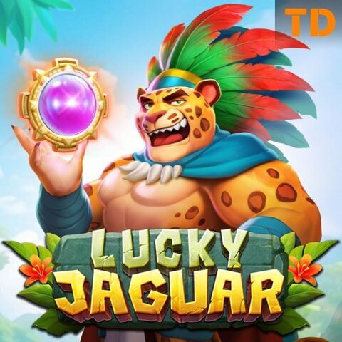 Jaguar con tocado precolombino del slot Lucky Jaguar