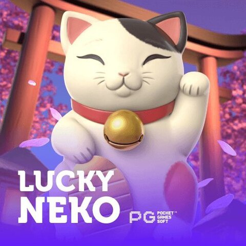 Gato blanco de la suerte del slot Lucky Neko