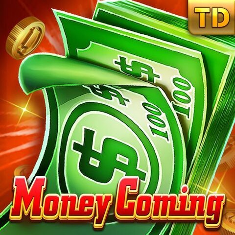 Fajos de billetes verdes del slot Money Coming