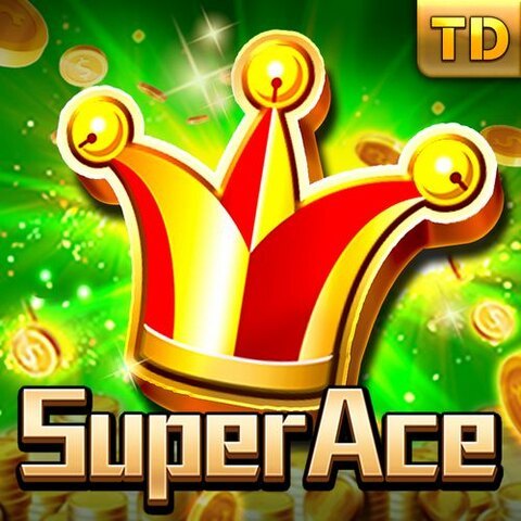 Comodín rojo coronado del slot Super Ace