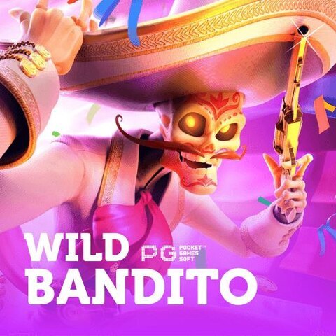 Bandido enmascarado con sombrero del slot Wild Bandito